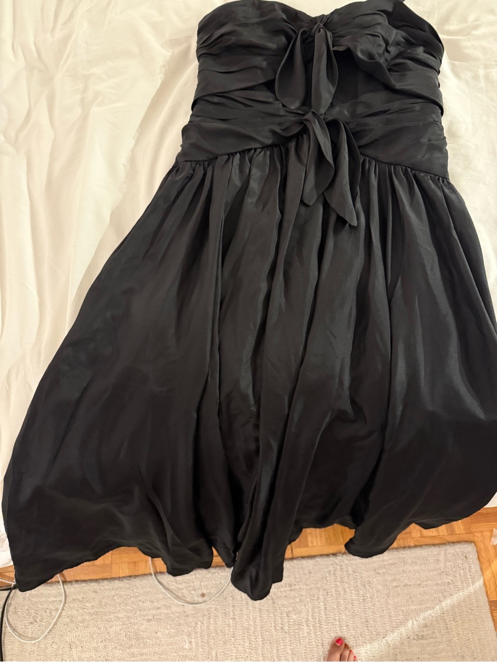 Zimmermann Black aster scarf midi dress - Picture 9 of 9
